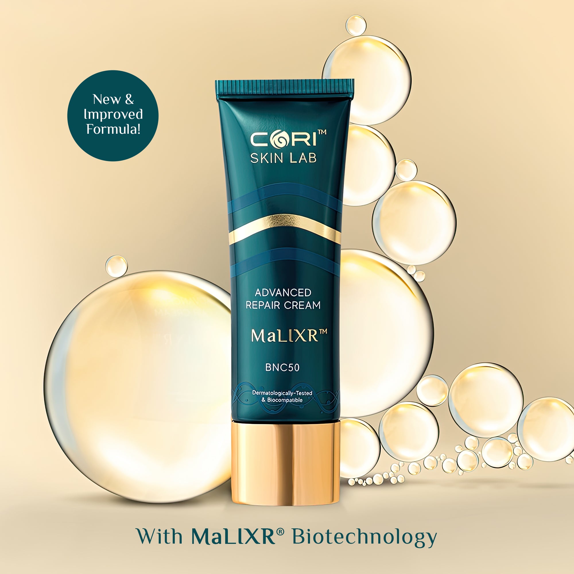 Advanced Repair Cream with MaLIXR Biotechnology – CORI SKIN LAB